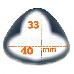 پوزه عروسک ۹ (۴۰ میلیمتر) (۱۰۰ عددی)