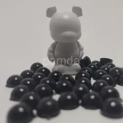 چشم عروسک گرد ۲ (۸ میلیمتر)  (۲۰۰۰ عددی)