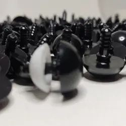 چشم عروسک پیچی ۶ (۱۷میلیمتر) (۳۰۰ عددی)