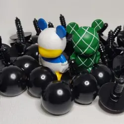 چشم عروسک پیچی ۶ (۱۷میلیمتر) (۳۰۰ عددی)