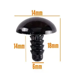 چشم عروسک پیچی ۵ (۱۴میلیمتر) (۵۰۰ عددی)