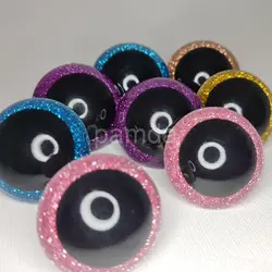 چشم عروسک لیزری ۶ (۲۷میلیمتر) (۱۰۰عددی)