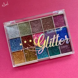 پالت سایه گلیتر ۱۵ رنگ 1