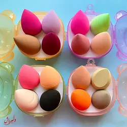 پد بلندر شانه تخم مرغی شیشه ای