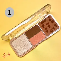 پالت هایلایتر و کانتور ستاره ای