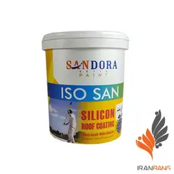 خرید رنگ عایق ایزوسان الیافی ساندورا کد 608 کوارت - فروشگاه ایران رنگ