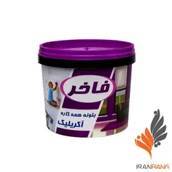 خرید عمده بتونه همه کاره آکریلیک فاخر کیلو - فروشگاه اینترنتی ایران رنگ