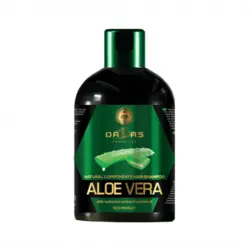 شامپو ضد ریزش مو دالاس Dalas سری Natural Components حاوی عصاره آلوئه ورا و هیالورونیک اسید مناسب موهای آسیب دیده 1000 گرم