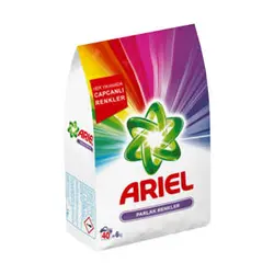 پودر ماشین لباسشویی آریل ARIEL مخصوص لباس های رنگی
