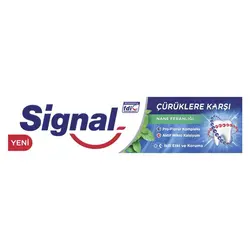خمیر دندان سیگنال Signal مدل ضد پوسیدگی با رایحه نعنا حجم 75 میلی لیتر