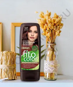 مومیایی کردن موهای رنگ شده طبیعی سری Fito Color Professional، رنگ شاه بلوطی