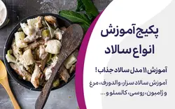 پکیج آموزش سالاد ها