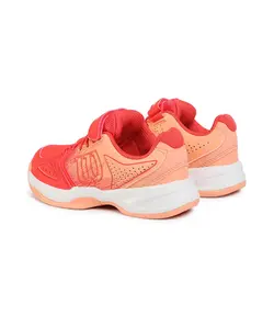 کفش تنیس بچه‌گانه ویلسون Kaos K Junior Cayenne/Papaya Punch/India Ink