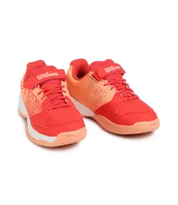 کفش تنیس بچه‌گانه ویلسون Kaos K Junior Cayenne/Papaya Punch/India Ink