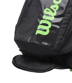 کوله تنیس ویلسون Super Tour Backpack Black/Green