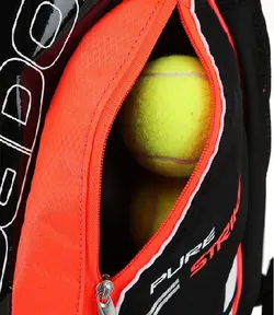 کوله تنیس بابولات Pure Strike Black/Flouro Red