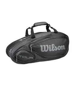ساک تنیس ویلسون Tour V Black 9 Pack