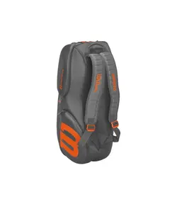 ساک تنیس ویلسون Burn Grey/Orange 9 Pack