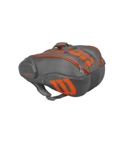 ساک تنیس ویلسون Burn Grey/Orange 15 Pack