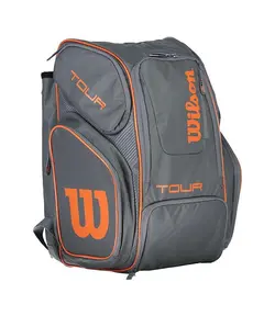 کوله تنیس ویلسون Tour V Backpack Large Grey/Orange