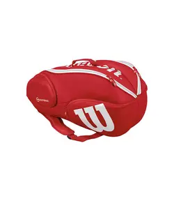 ساک تنیس ویلسون Pro Staff Red/White 9 Pack