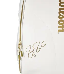 کوله تنیس ویلسون Federer DNA Backack Bag Limited (White/Gold)