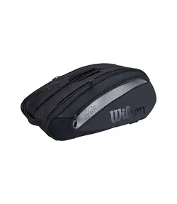 ساک تنیس ویلسون Federer DNA 12 Pack Black Bag