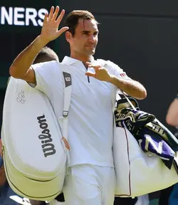 ساک تنیس ویلسون Federer DNA 12 Pack Bag Limited (White/Gold)