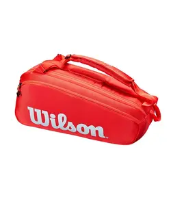 ساک تنیس ویلسون Super Tour 6-Pack Red