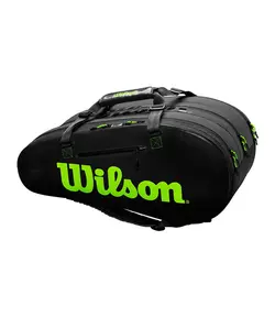 ساک تنیس ویلسون Super Tour 3 Comp Bag Black/Green
