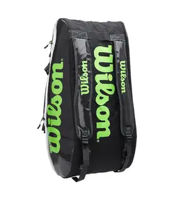 ساک تنیس ویلسون Super Tour 3 Comp Bag Black/Green