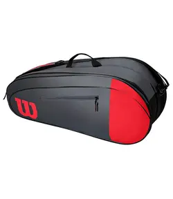 ساک تنیس ویلسون Team 6 Pack Red/Grey