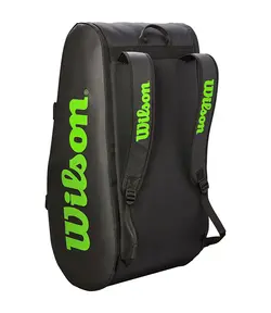 ساک تنیس ویلسون Tour 3 Comp Black/Green