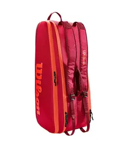ساک تنیس ویلسون Tour 6 Pack Maroon