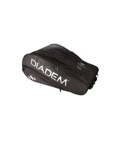 ساک تنیس دایادم Diadem Tour 12 Pack Nova Bag Black/Chrome