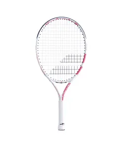 راکت تنیس بچه‌گانه بابولات Drive Junior 23 Girl White/Pink