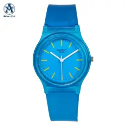 ساعت مچی زنانه سواچ رنگی کد 14038