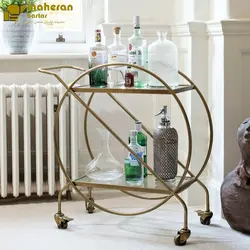 ترولی فلزی استیل مدل وادیار