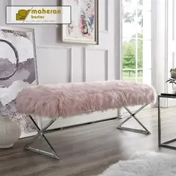 نیمکت استیل مدل رز Rose