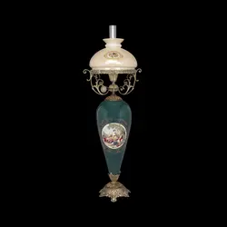 چراغ لاله درباری حباب دار