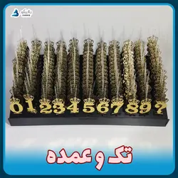تاپر عدد شمع دار 💎 تولیدی بانیکو