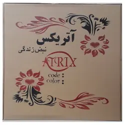 ساعت دیواری آتریکس طرح شور پروانه