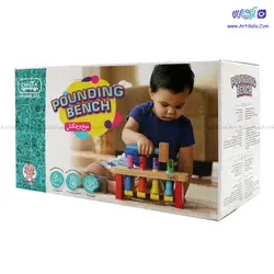 اسباب بازی میخ و چکش چوبی chista | آرتی کالا