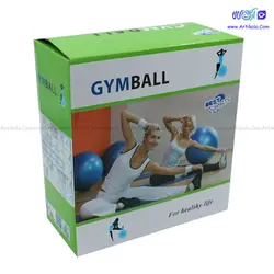 توپ جیم بال خاردار سایز 65 به همراه تلمبه Best sports | آرتی کالا