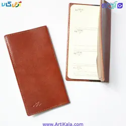 تقویم پالتویی چرم هنر خراسان سال 1399- تقویم مشهد | آرتی کالا