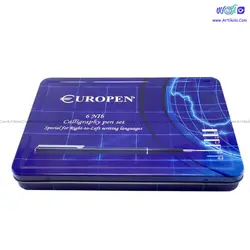 ست خوشنویسی 6 سر یوروپن Europen Calligraphy Pen Set | آرتی کالا