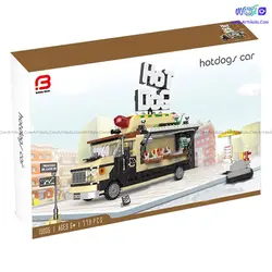 لگو ماشین هات داگ فروشی 778 قطعه مدل 19005 | آرتی کالا