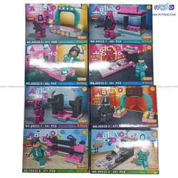 سری لگو 8 عددی بازی مرکب squid game مدل 99932 | آرتی کالا
