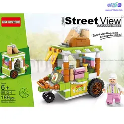 لگو food street مدل ماشین آبمیوه فروشی 8613-4 | آرتی کالا