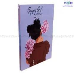 دفتر کلاسوری 26 حلقه 100 برگ مدل HERO طرح دختر بهاری | آرتی کالا